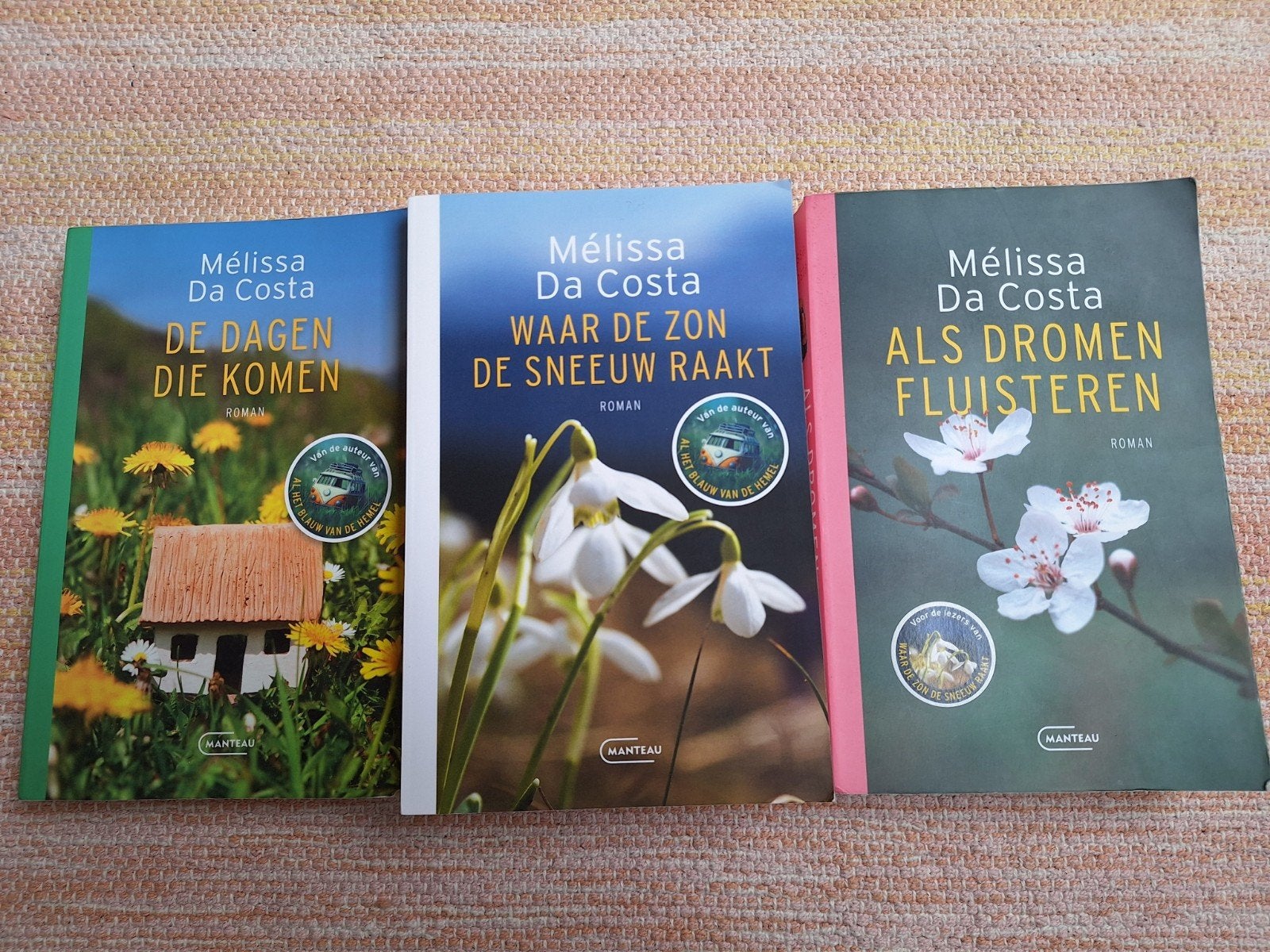 3 boeken van Melissa Da Costa, Boeken, Romans, Ophalen