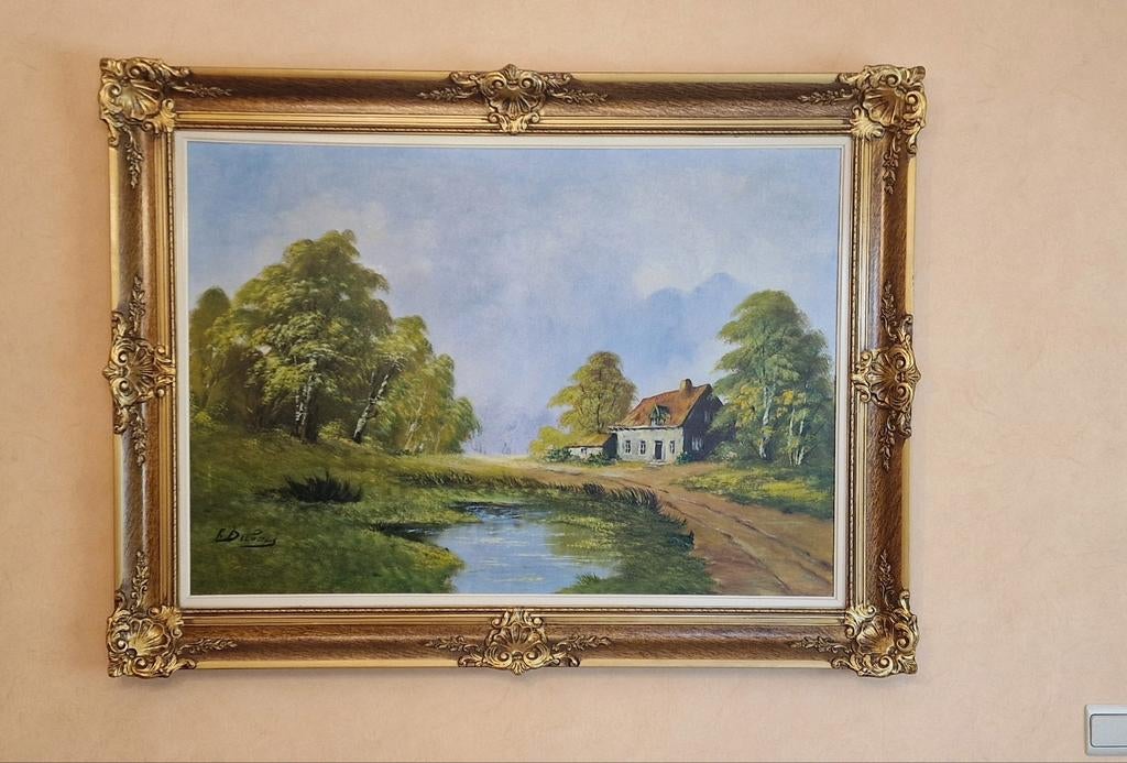 Schilderij Dubois, Ophalen