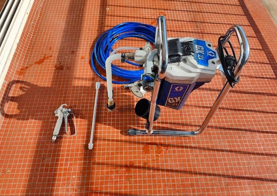 Graco GX21 airless verfspuit set, Bricolage & Construction, Enlèvement, Comme neuf