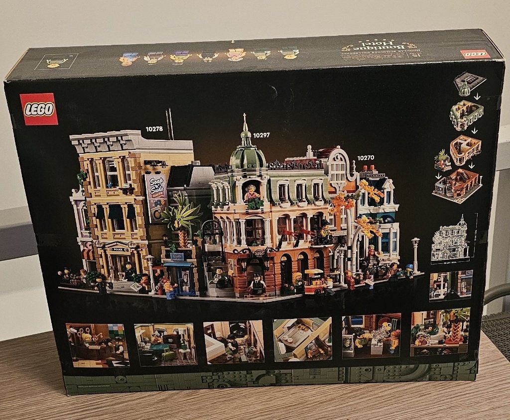 Lego Boutique Hotel 10297, Neuf, Lego, Ensemble complet, Enlèvement