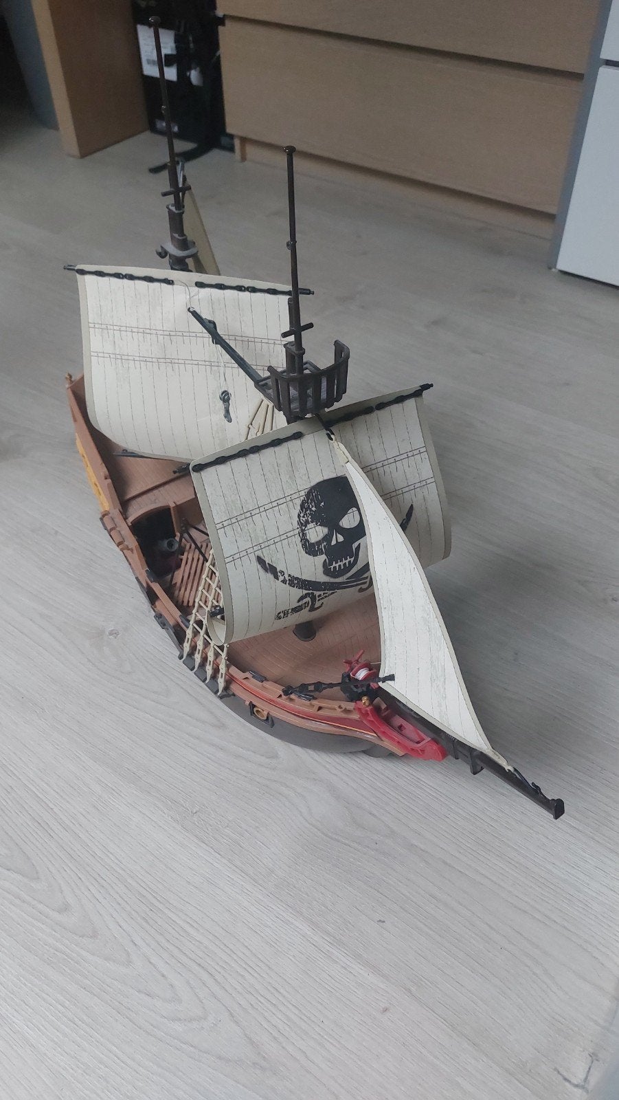 bateau pirate playmobil avec quelques accessoires, Enfants & Bébés, Enlèvement, Utilisé, Bateau