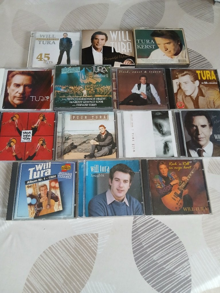 Lot cd's Will Tura., Cd's en Dvd's, Ophalen of Verzenden, Gebruikt
