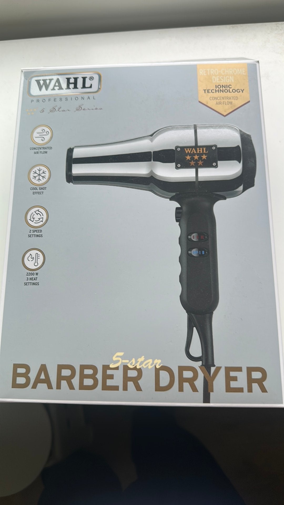 Fohn WHAL BARBER DRYER, Verzenden, Zo goed als nieuw