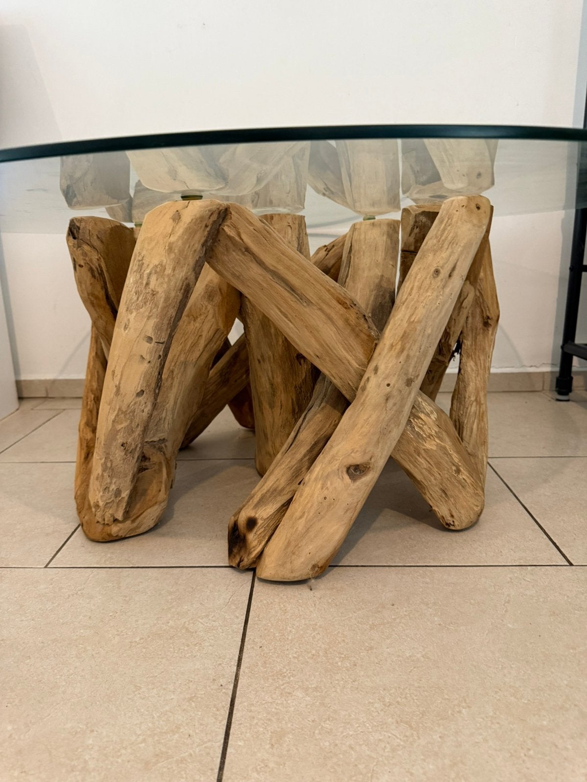 Table bass, Maison & Meubles, Enlèvement, Neuf, Verre