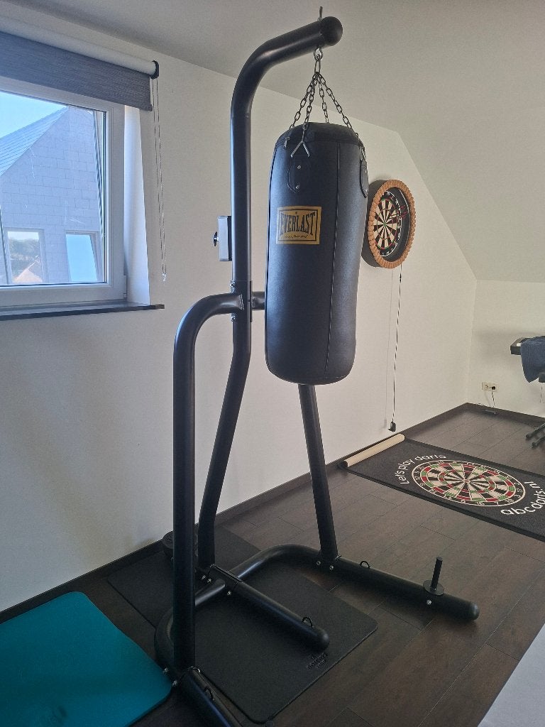 Boksstandaard met bokzak, Sports & Fitness, Enlèvement, Comme neuf, Autre