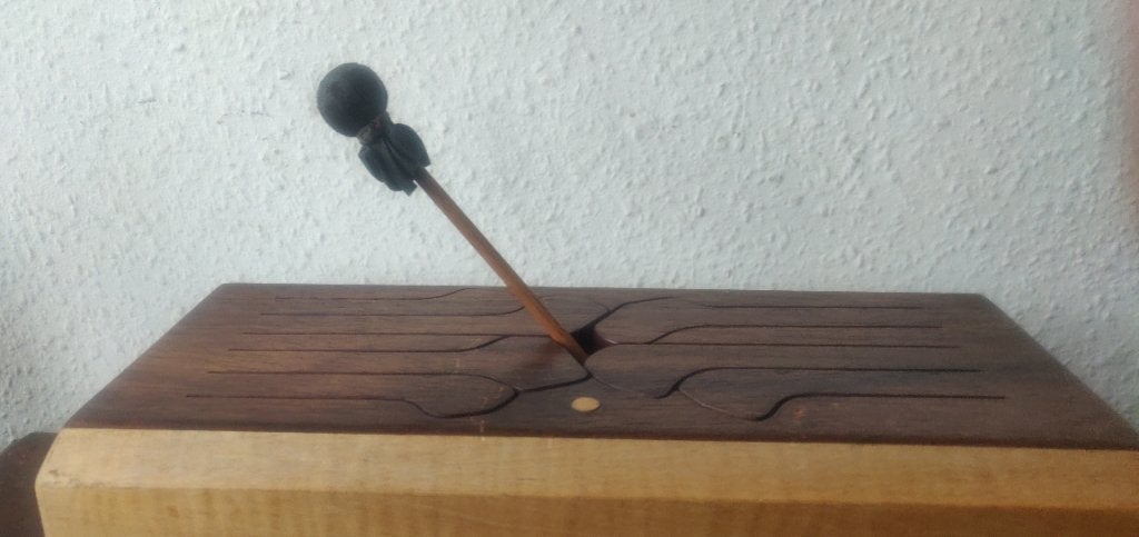 Tambour a langues en bois, Musique & Instruments, Enlèvement ou Envoi, Tambour