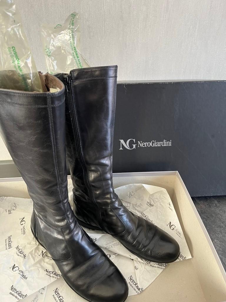 Zwarte laarzen Nero Giardini maat 37 - nieuw, Kleding | Dames, Schoenen, Ophalen of Verzenden