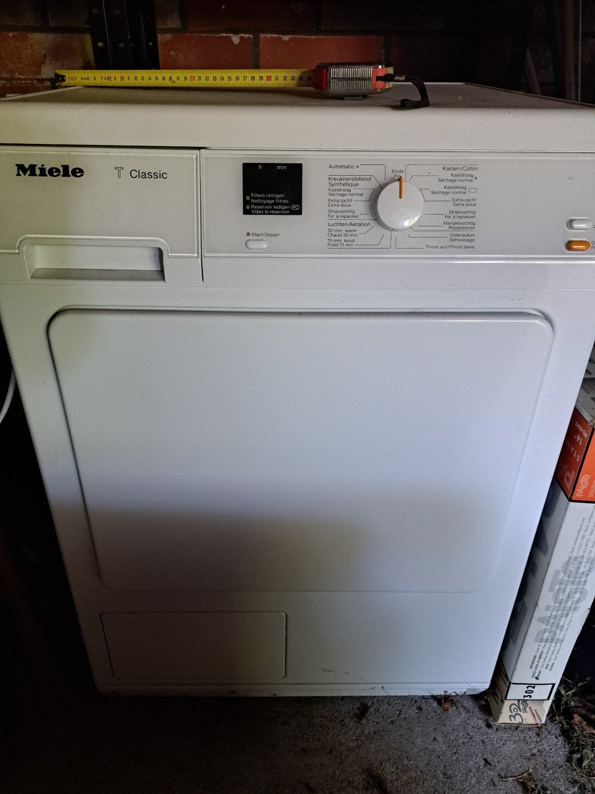 Miele Condensdroger TDA150C, Elektronische apparatuur, Ophalen
