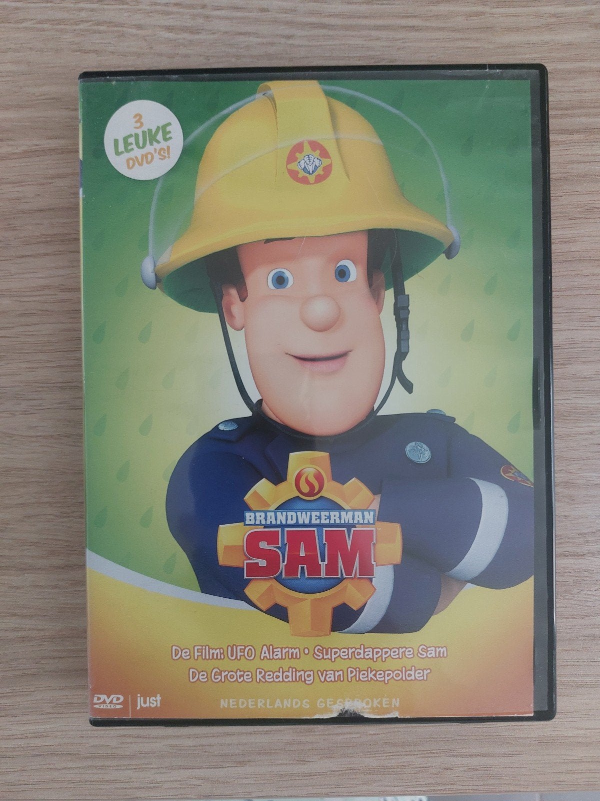 DVD 3-in-1 Brandweerman Sam, Animatie, Alle leeftijden, Zo goed als nieuw, Ophalen of Verzenden