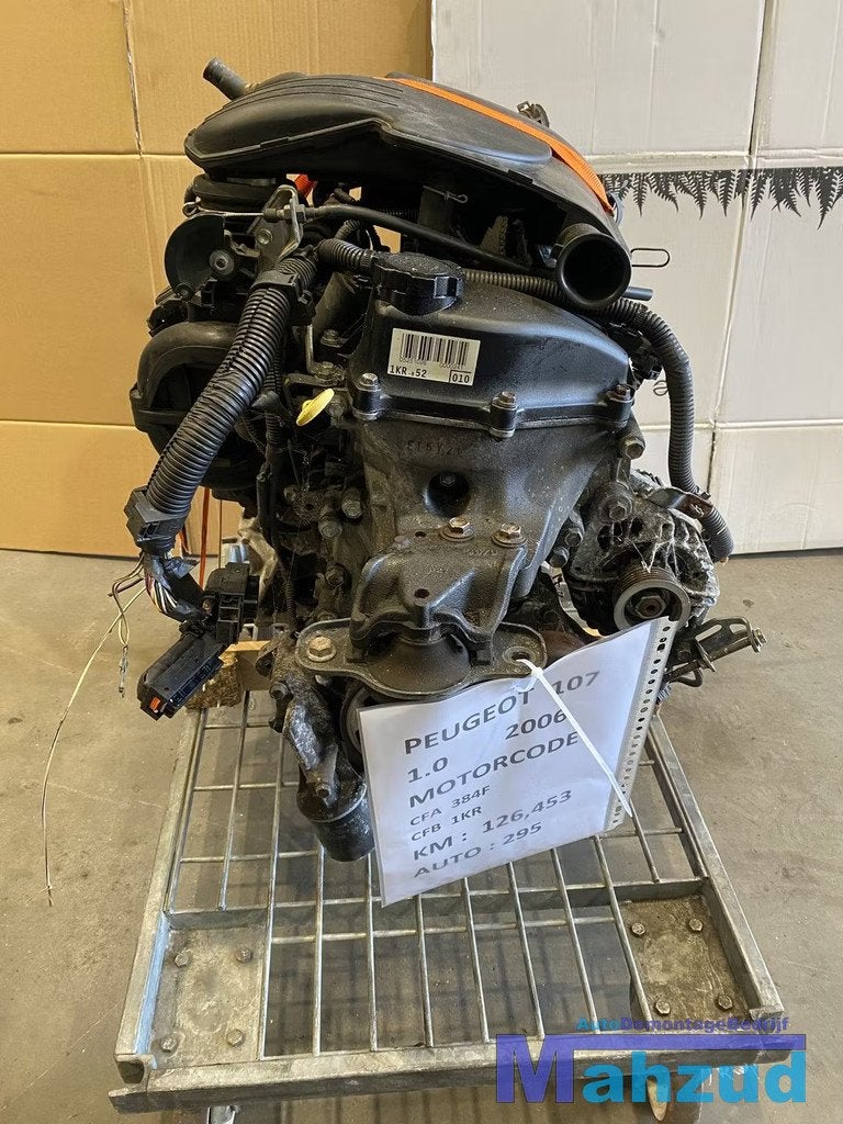 PEUGEOT 107 C1 AYGO 1.0 1KR Motor motorblok 2005-2014, Taurusavenue 1
2132 LS  Hoofddorp, NL, Gebruikt, Contact.group@renault.com