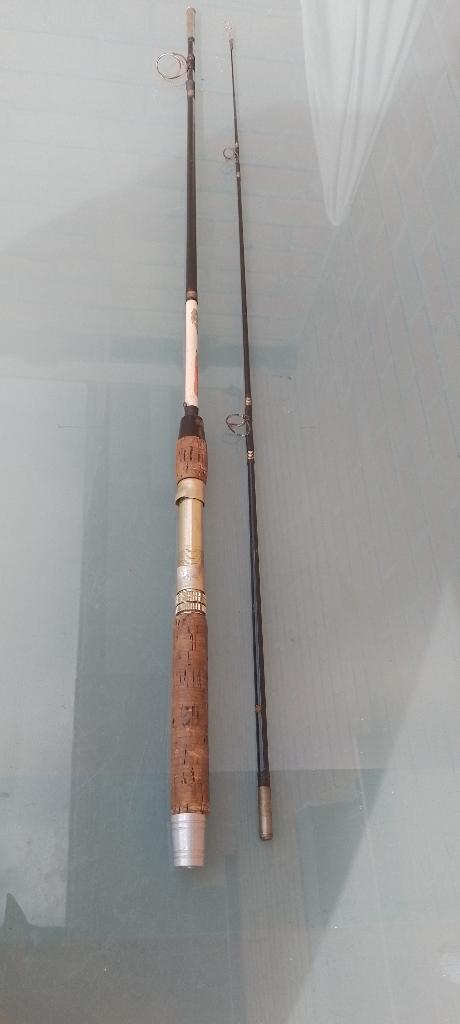 vintage volglas hengeltje, Watersport en Boten, Ophalen, Gebruikt, Werphengel