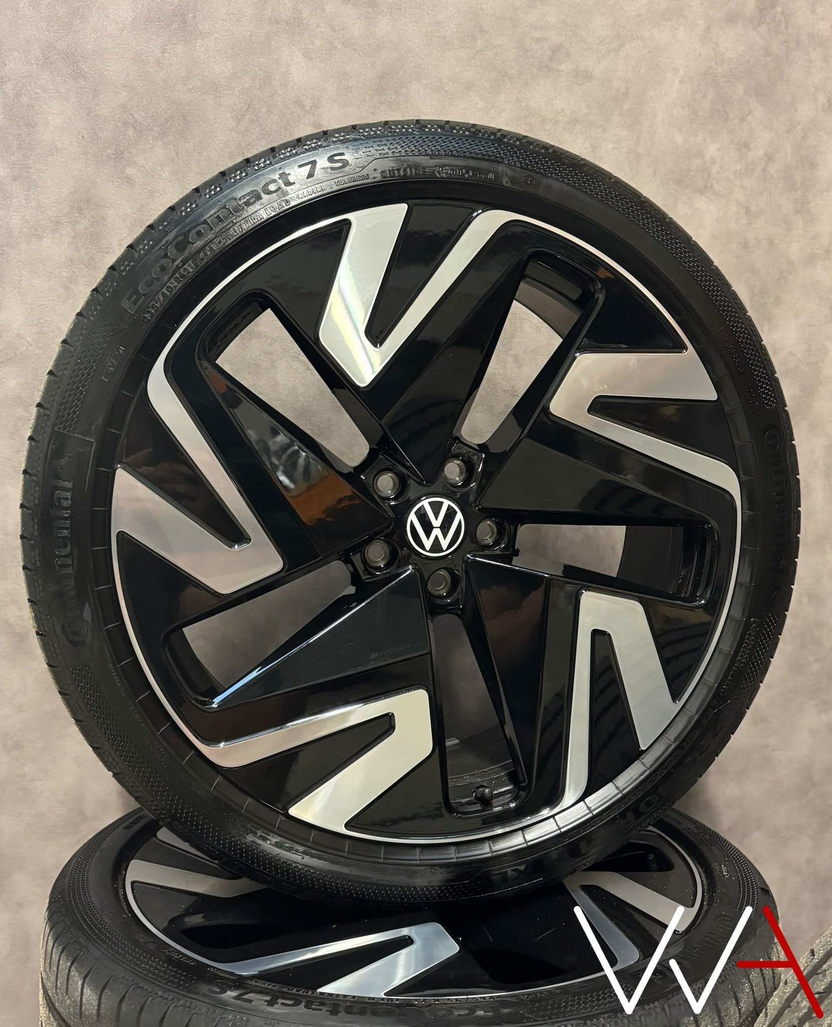 21'' Volkswagen ID.7 GTX ''Mataro'' wielenset nieuwstaat OEM, Autos : Pièces & Accessoires, Pneus & Jantes, Pneus et Jantes, Véhicule de tourisme