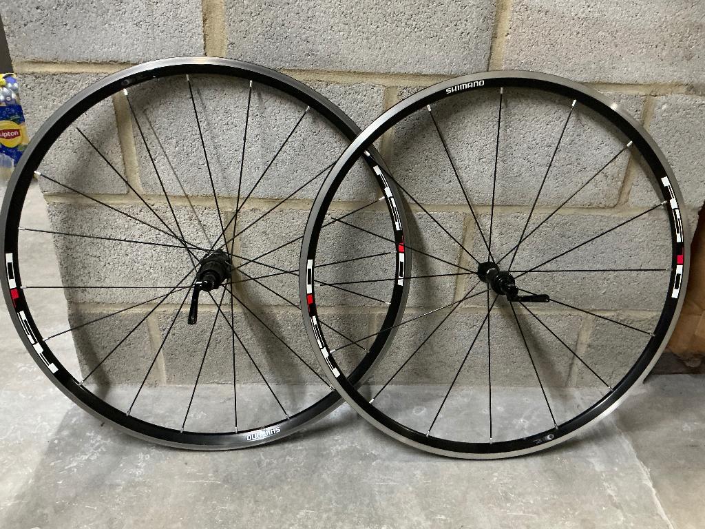 Shimano race wielset RS 10, Zo goed als nieuw, Aluminium, Shimano, Racefiets