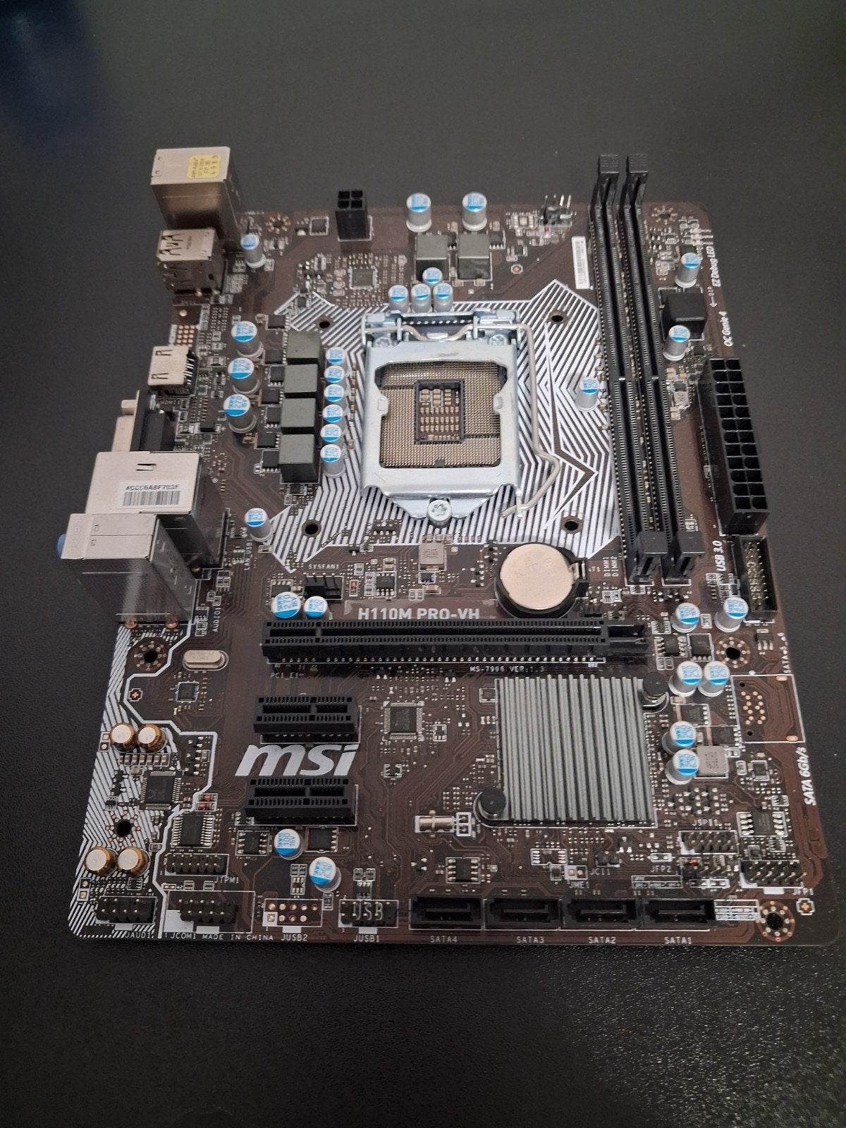 moederbord h110m pro vh, Computers en Software, Ophalen, Gebruikt, LGA 1151, DDR4