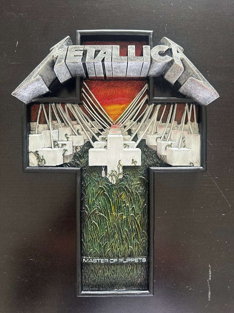 Metallica Nemesis Now Master Of Puppets Wall Decoration NEW, Enlèvement ou Envoi, Neuf, dans son emballage, Heavy metal, Autres types