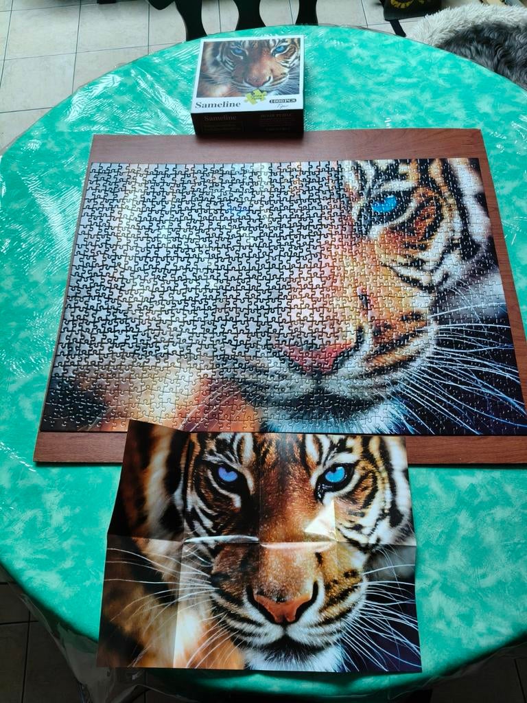 Puzzle + poster, Ophalen, Legpuzzel