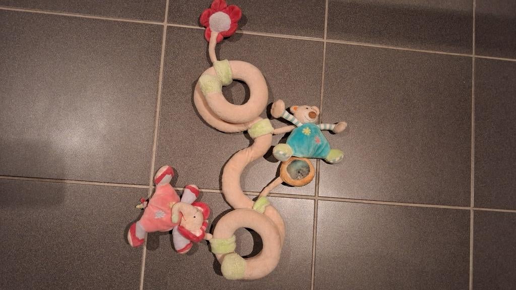 Mobile Nattou à accrocher à la poussette, Enfants & Bébés, Enlèvement ou Envoi, Comme neuf, Mobile