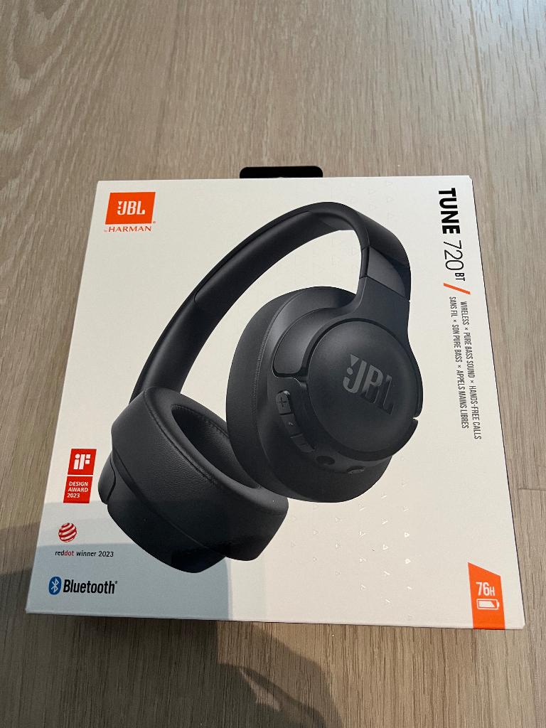 Hoofdtelefoon Jbl 720bt, Audio, Tv en Foto, Hoofdtelefoons, Bluetooth, Nieuw, Over oor (circumaural), Ophalen