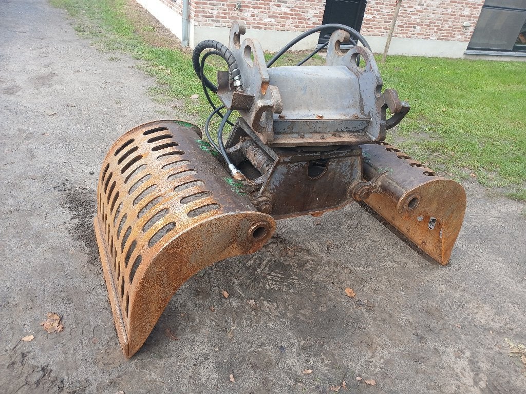 Sorteergrijper cw30 zijdsveld, Ophalen