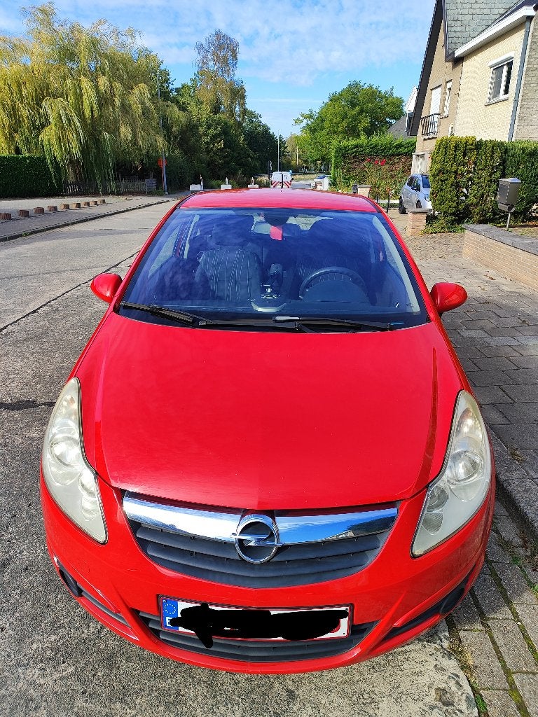 Opel Corsa, Auto's, Stof, Zwart, 5 zetels, Particulier