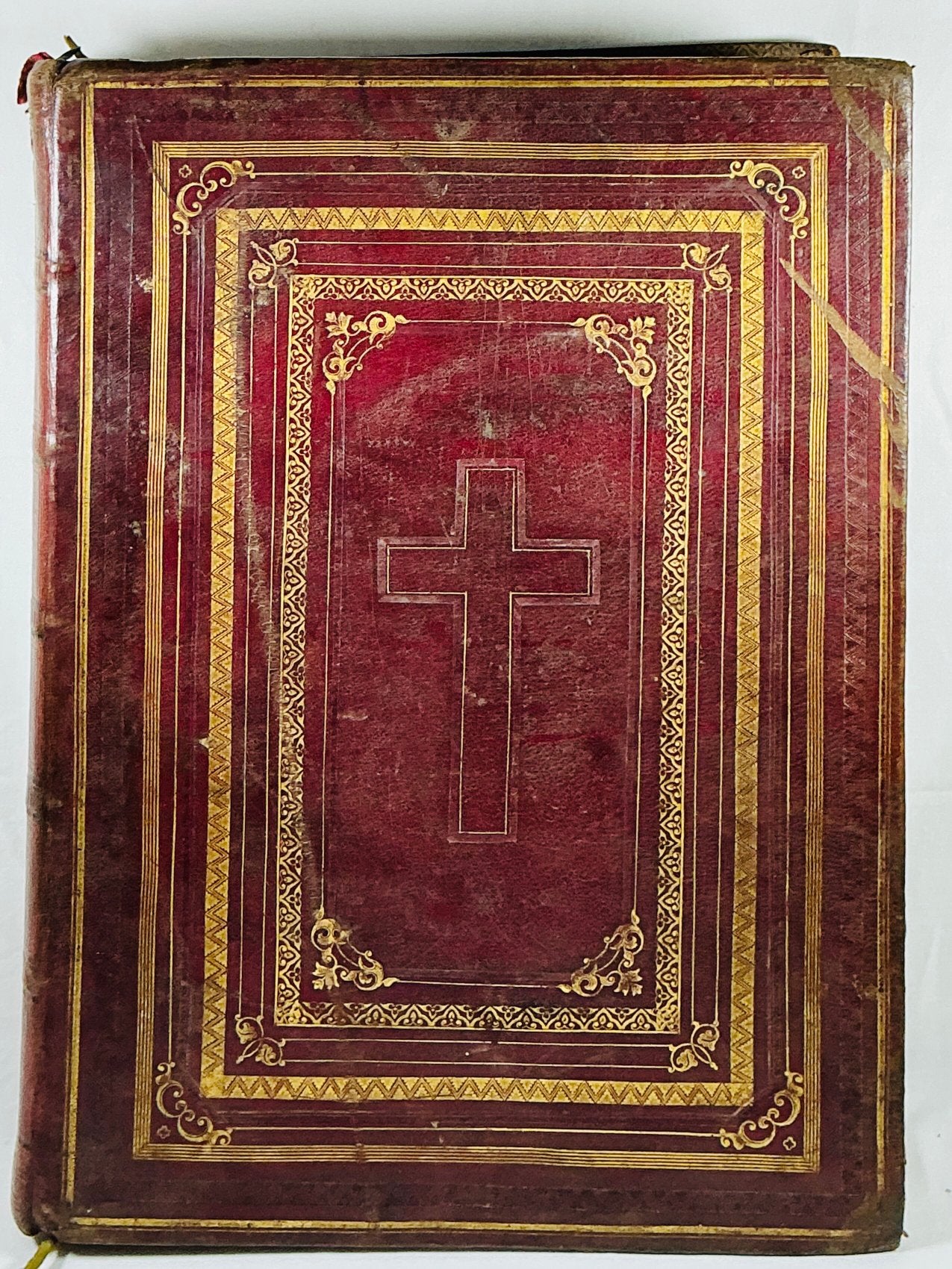 Missale Romanum Antiek katholiek latijns boek 1845, Antiek en Kunst, Ophalen of Verzenden