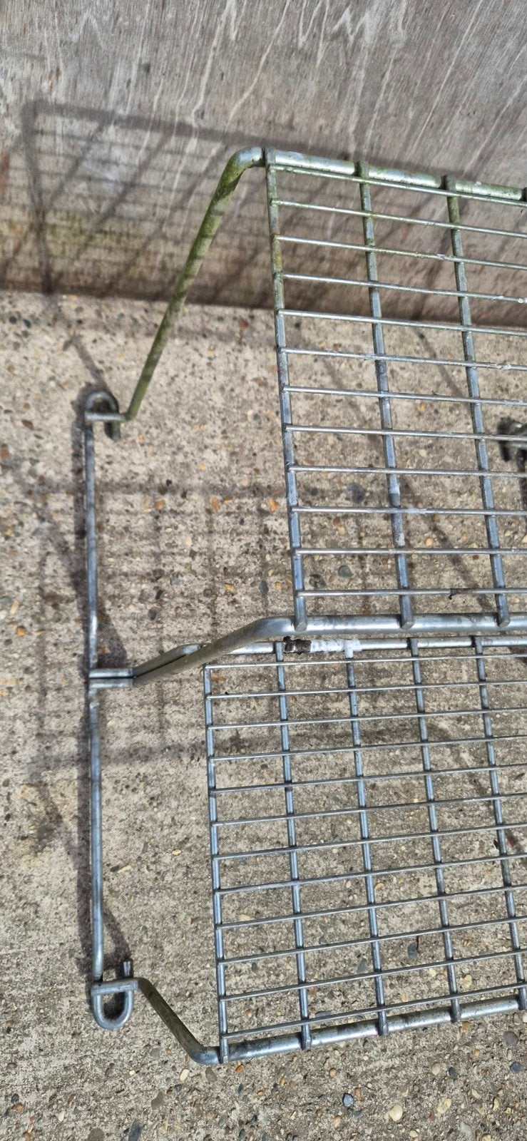 Vintage metalen plantenrek met 2 niveaus, Ophalen, ., ., .