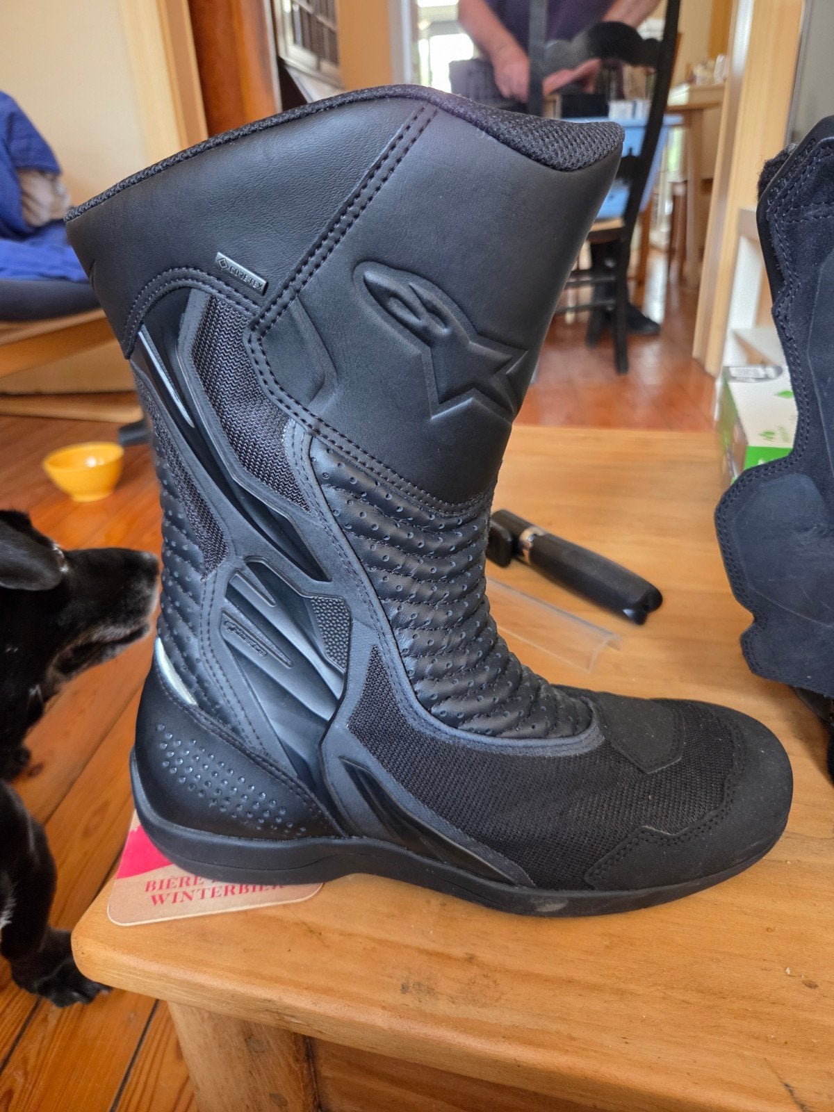 Bottes de moto Alpinstars, taille 43, Motos, Seconde main, Bottes, Enlèvement, Alpinestars