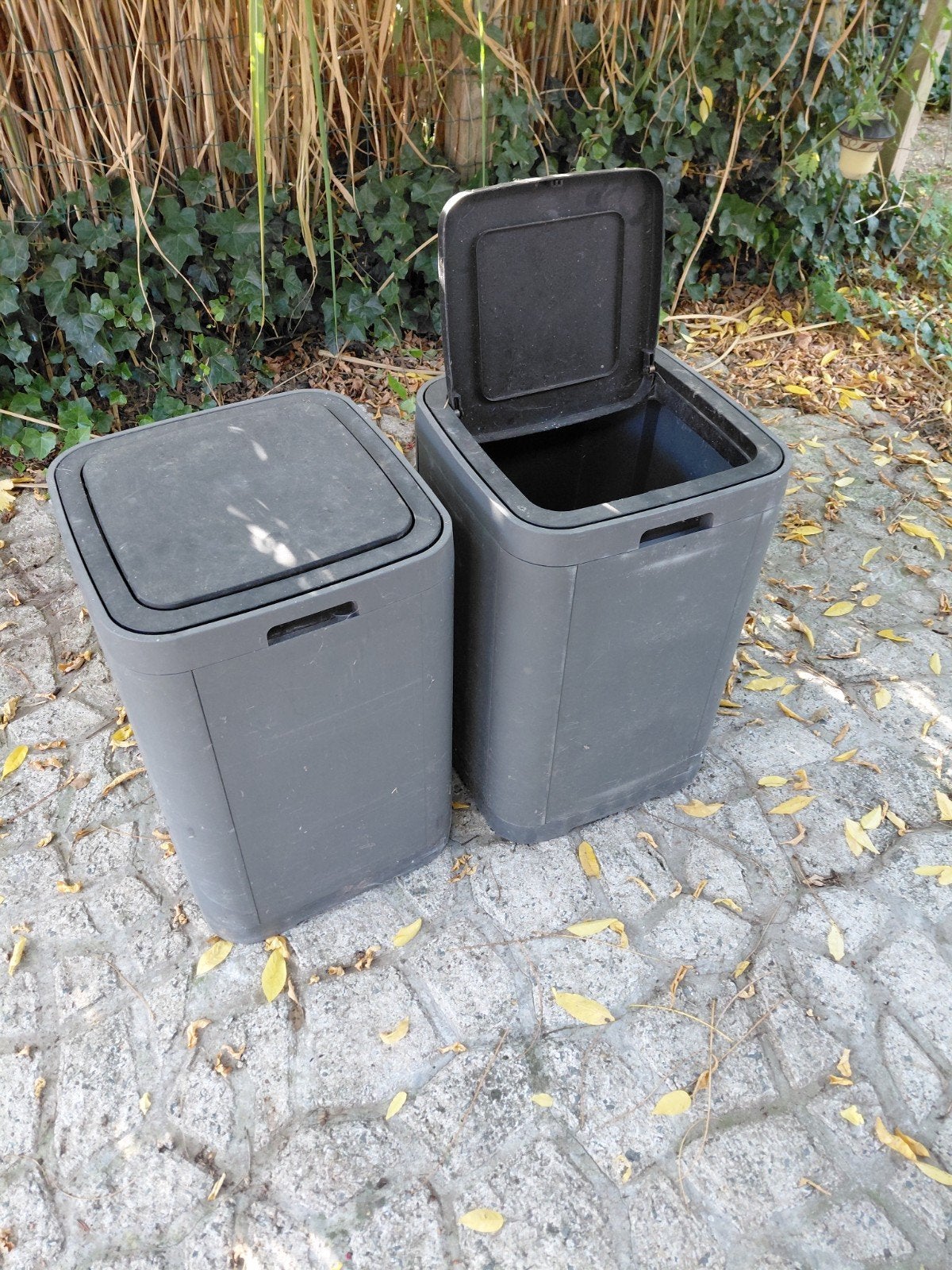 2 vuilbakken ikea, Huis en Inrichting, Ophalen, 50 – 75, Kunststof, Gebruikt