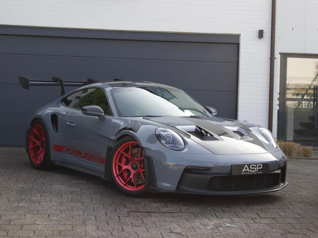 Porsche 992 GT3 RS "Weissach" | 1 eigenaar | Belgische wage, Autos, Argent ou Gris, Achat, 3996 cm³, Entreprise
