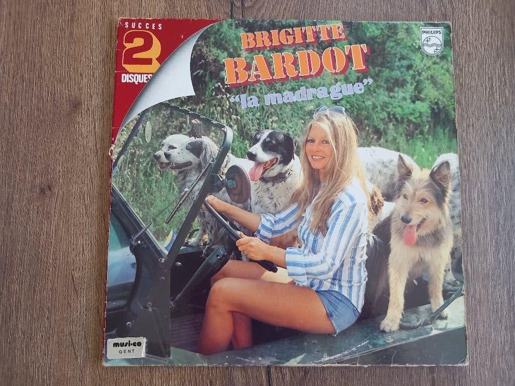 Vinyl 2LP Brigitte Bardot La Madrague Chanson Frankrijk Pop, Ophalen of Verzenden, 12 inch, Pop, Dubbel-LP