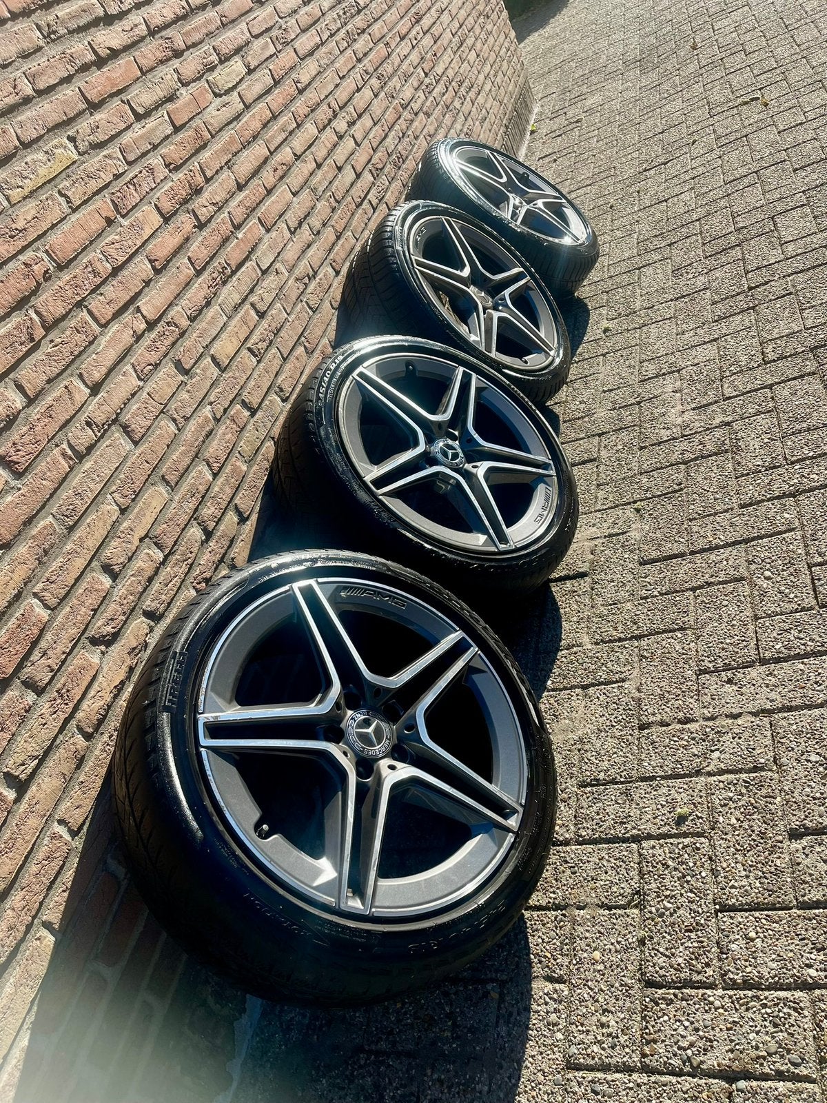 Banden en velgen w223 s class, Auto-onderdelen, Banden en Velgen, All Season, Ophalen, 19 inch