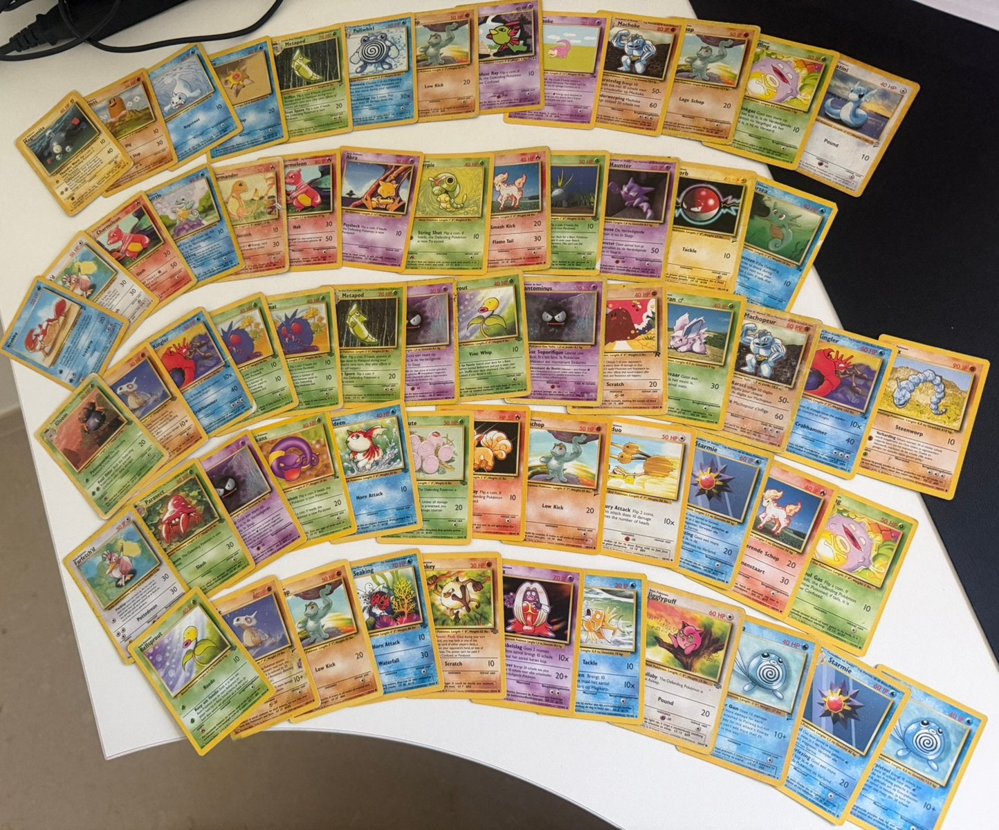 oude pokemon kaarten en yu-gi-oh kaarten, Enlèvement, Utilisé