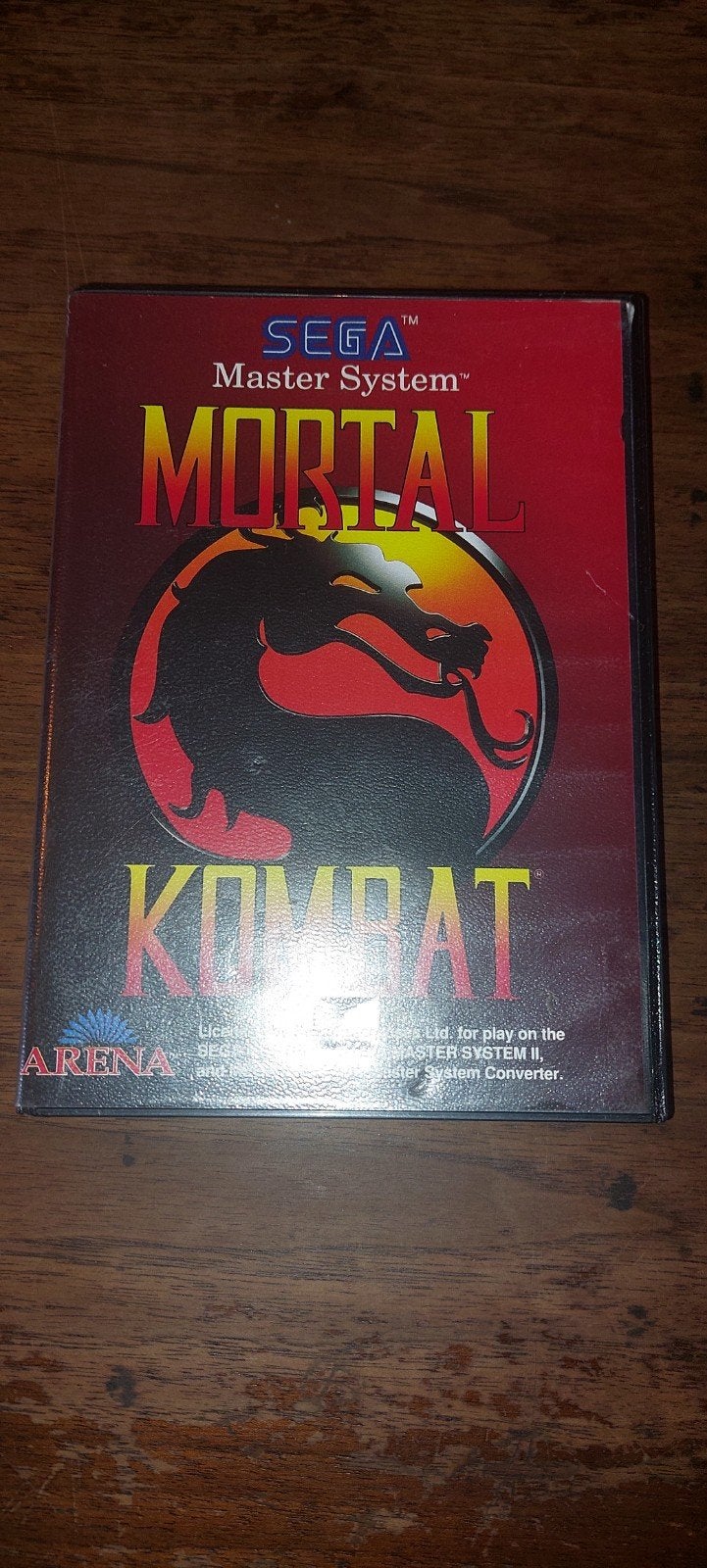 sega Master System Mortel Kombat, 2 joueurs, Enlèvement ou Envoi