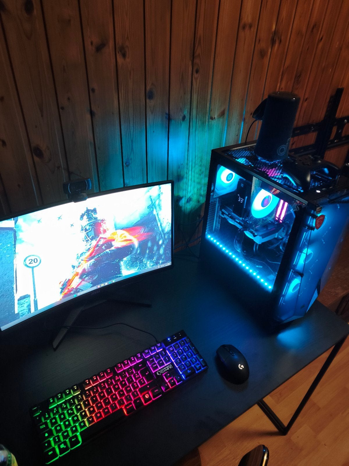 PC gamer complet Ryzen 5 5600 RTX 5060 2x8Go DDR4 3600Mhz, Computers en Software, Desktop Pc's, Zo goed als nieuw, 4 Ghz of meer