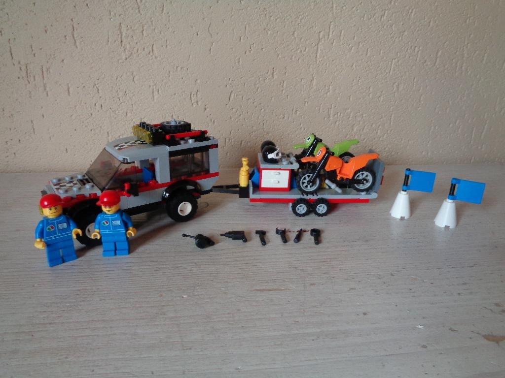 LEGO City Crossmotor Transport - 4433, Ophalen of Verzenden, Gebruikt, Complete set, Lego