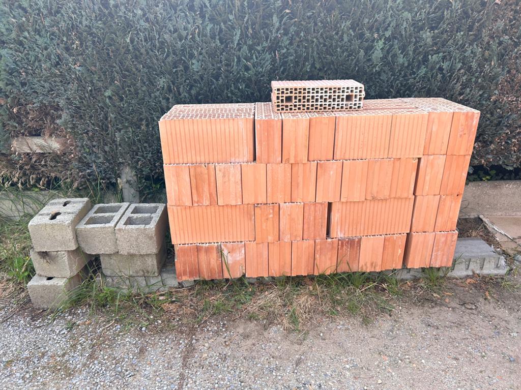 Pls lijm stenen  14cm b., Ophalen, Zo goed als nieuw