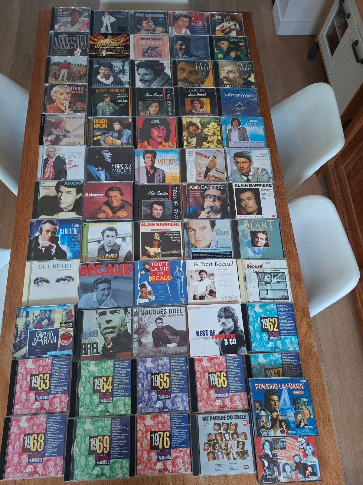 Super offre ! ! ! Lot de 75 CD français édités avec soin !, Enlèvement ou Envoi