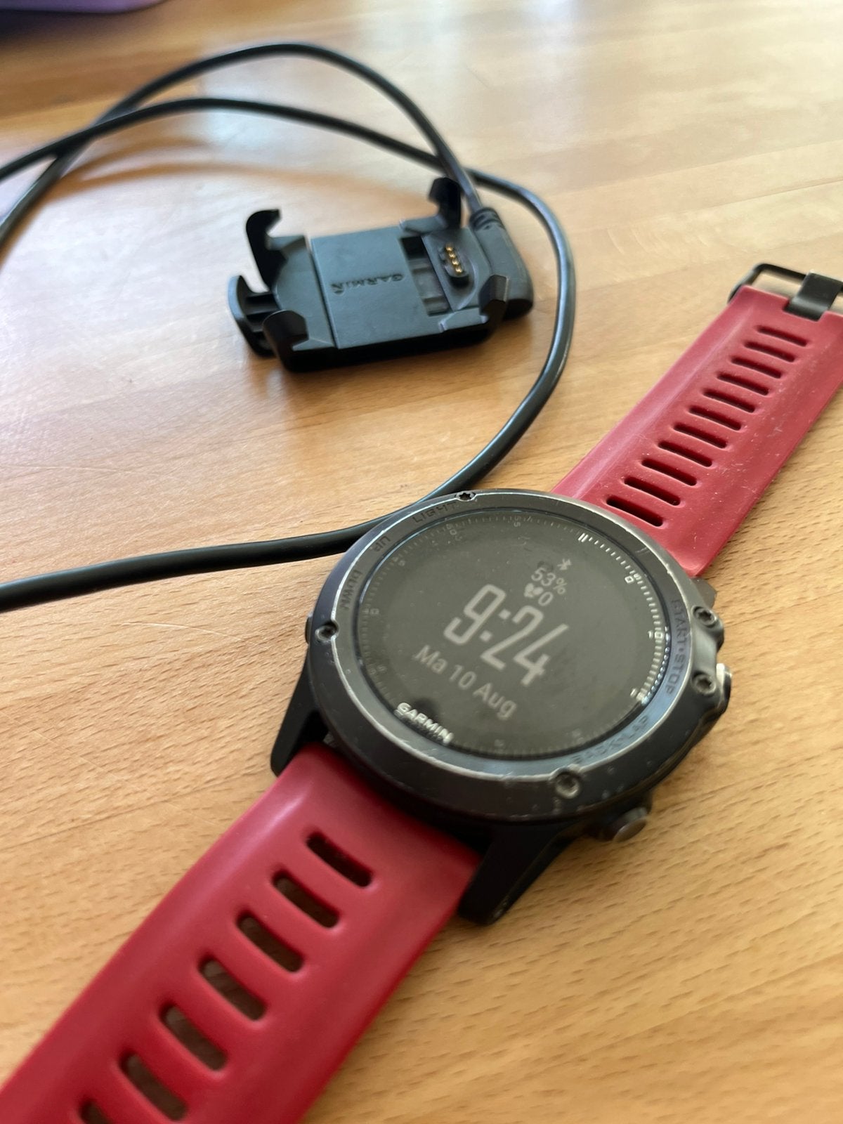Garmin fēnix 3, Enlèvement, Utilisé