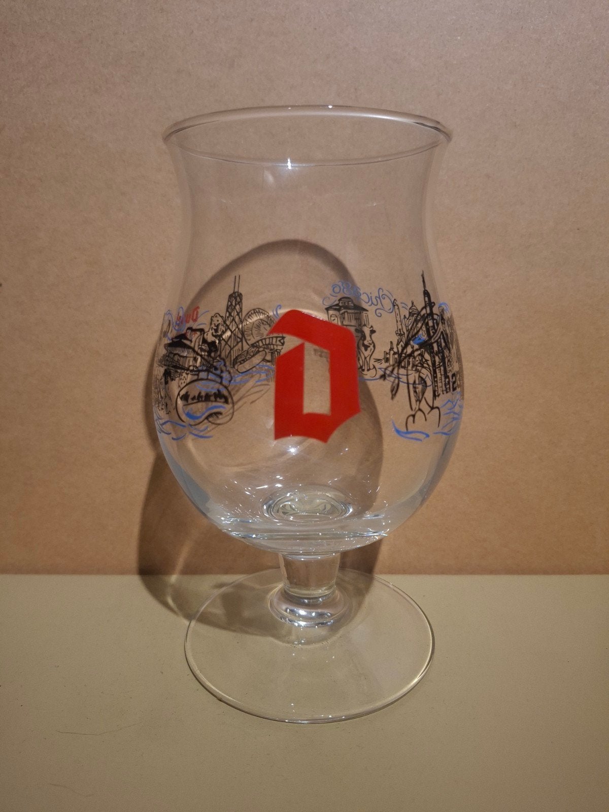 Verre Duvel Chicago, Enlèvement ou Envoi, Duvel