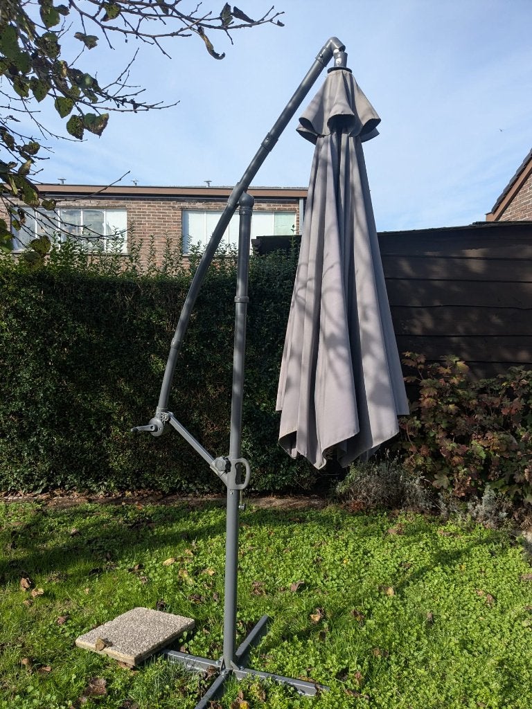 parasol de terrasse, Jardin & Terrasse, Inclinable, 3 à 4 mètres, Parasol flottant, Enlèvement