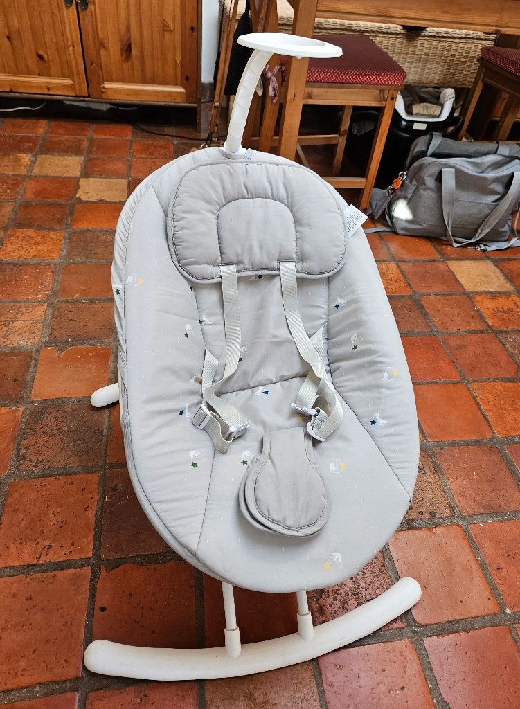 Zijwaartse Babyschommel van Badabulle, Kinderen en Baby's, Wipstoel, Met gordel(s) of riempje(s), Zo goed als nieuw, Ophalen