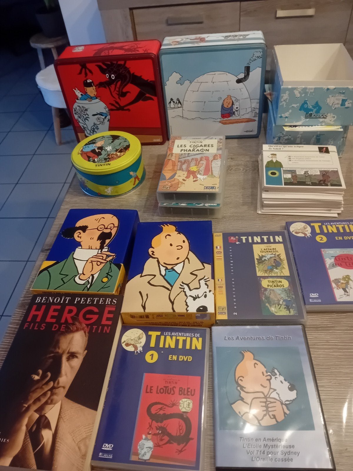 tout lot tintin  impeccable, Enlèvement ou Envoi