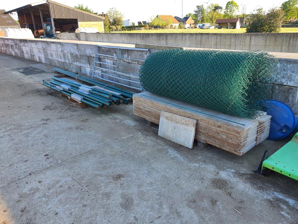 Groene omheining in goede staat, Tuin en Terras, Ophalen, Draad