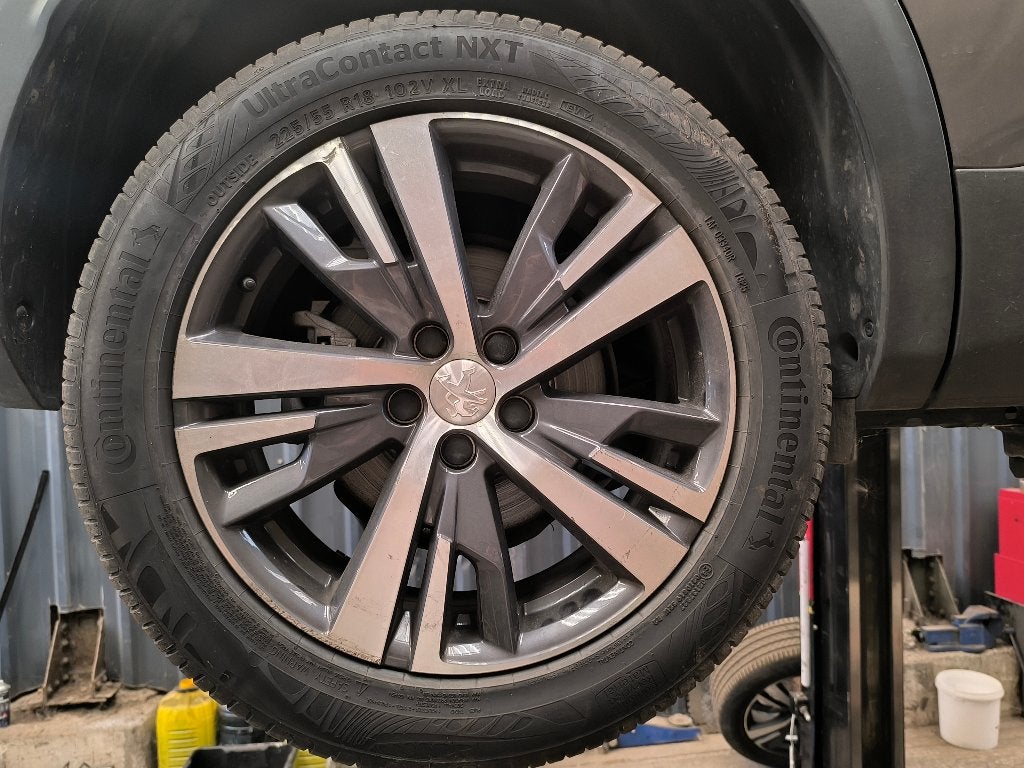 Jantes R18 Peugeot 3008, avec pneus d'ete, Enlèvement, 18 pouces, Pneus été, Pneu(s)