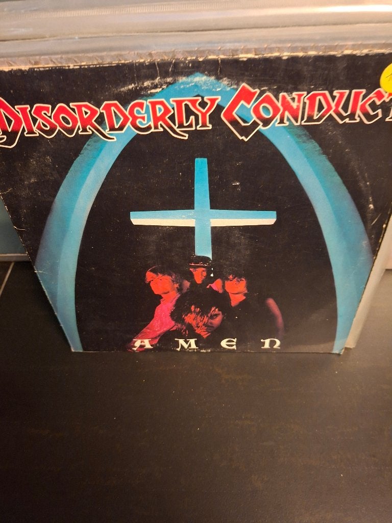 lp - disorderly conduct - amen - vak 2, LP, Gebruikt, Ophalen of Verzenden, 12 inch