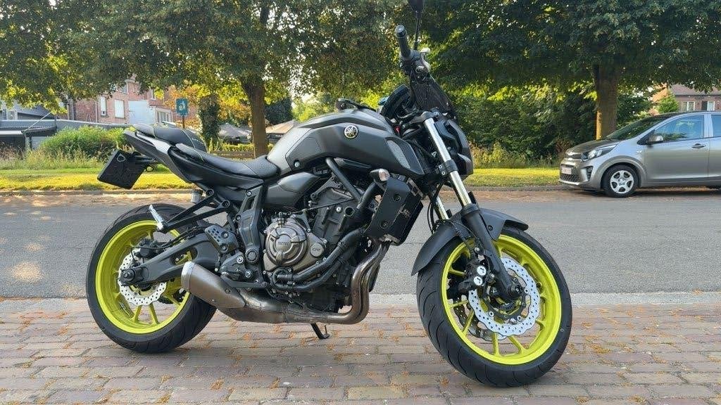 Yamaha MT - 07, Poignées chauffantes, Permis Moto A, Occasion, Plus de 35 kW