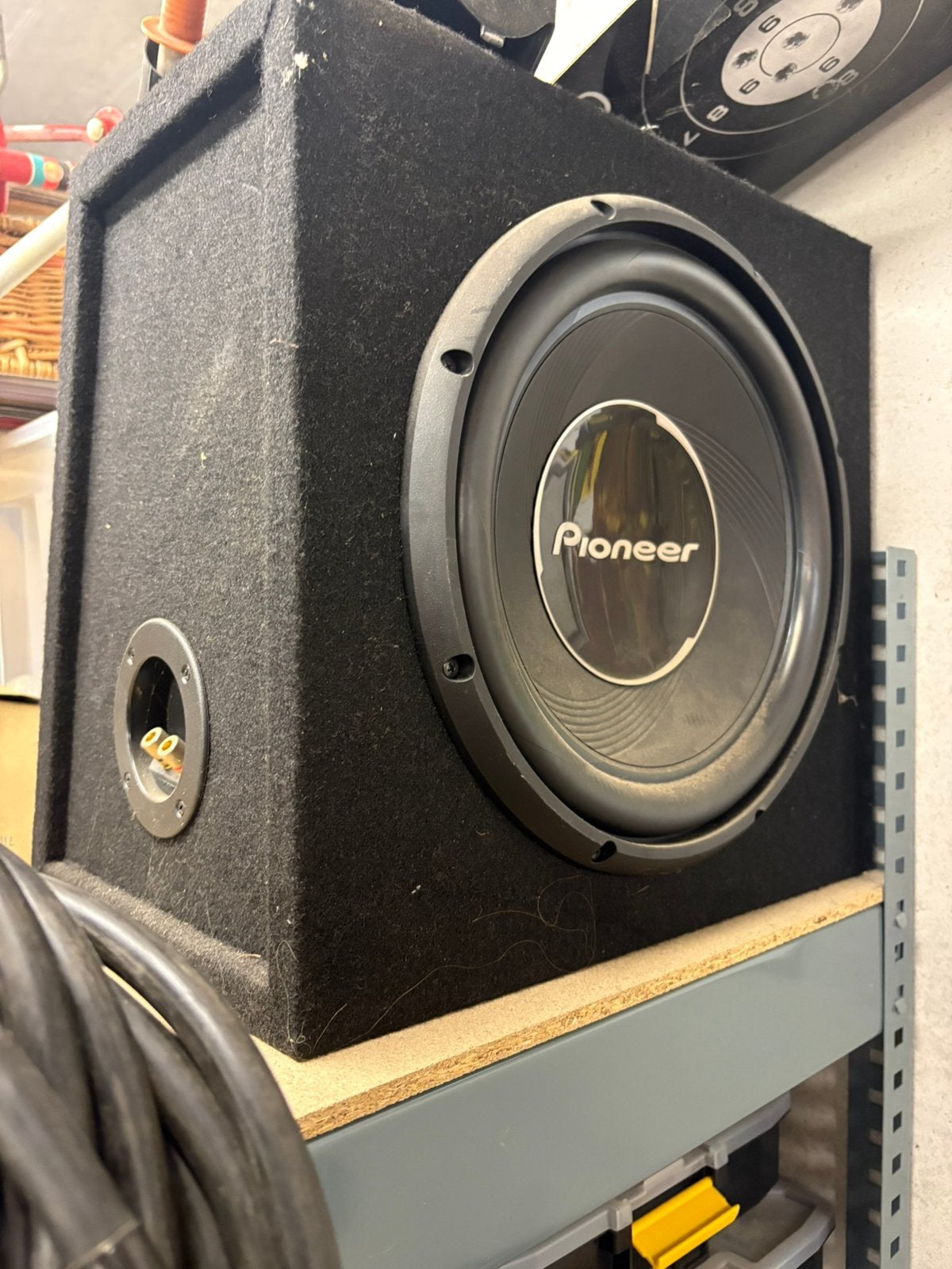 Pioneer subwoofer en versteker inc caliber, Autos : Divers, Enlèvement, Comme neuf