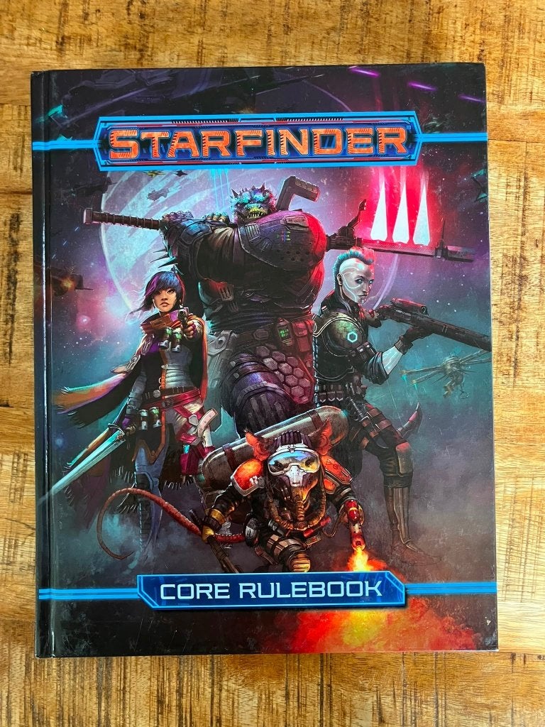 Starfinder Core Rulebook – Paizo – First Edition, Hobby en Vrije tijd, Gezelschapsspellen | Overige, Vijf spelers of meer, Ophalen of Verzenden