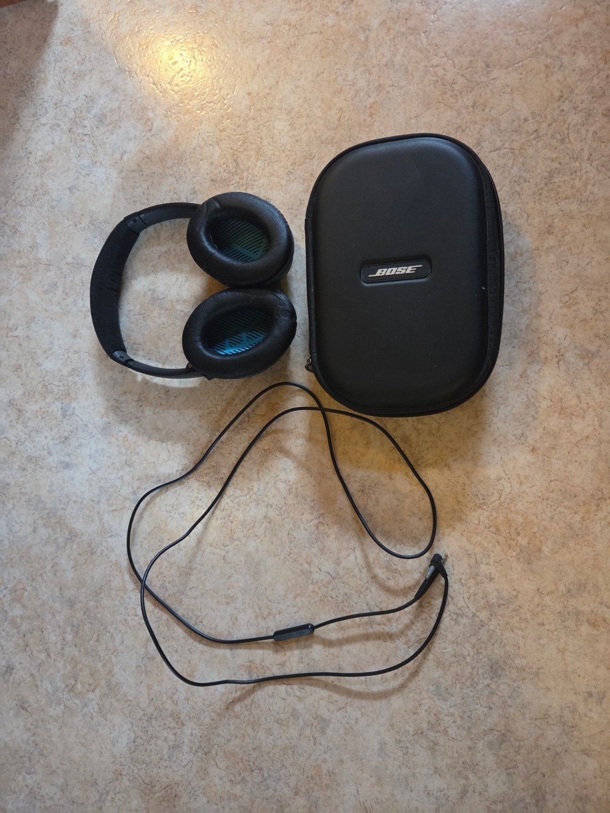 Casque Bose QuietComfort 25 – très bon état – avec étui, Enlèvement, Bose, Réduction de bruit