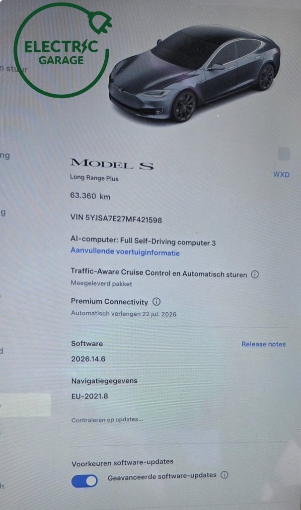 Modèle S Grande Autonomie PLUS 103 kWh, Autos, Cuir, Argent ou Gris, Achat, Entreprise
